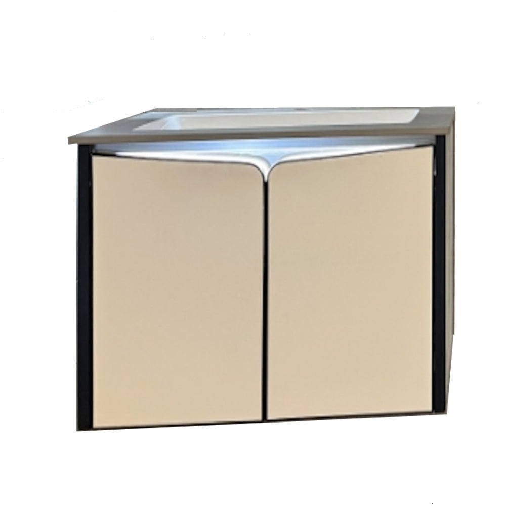 Wall Hung Aluminium Vanity