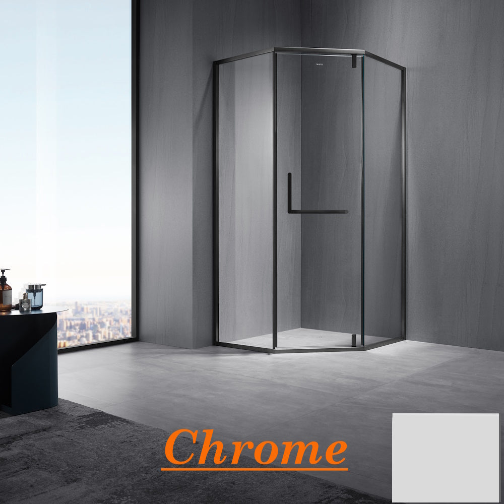 Stainless Steel Frame Diamond Shower Box