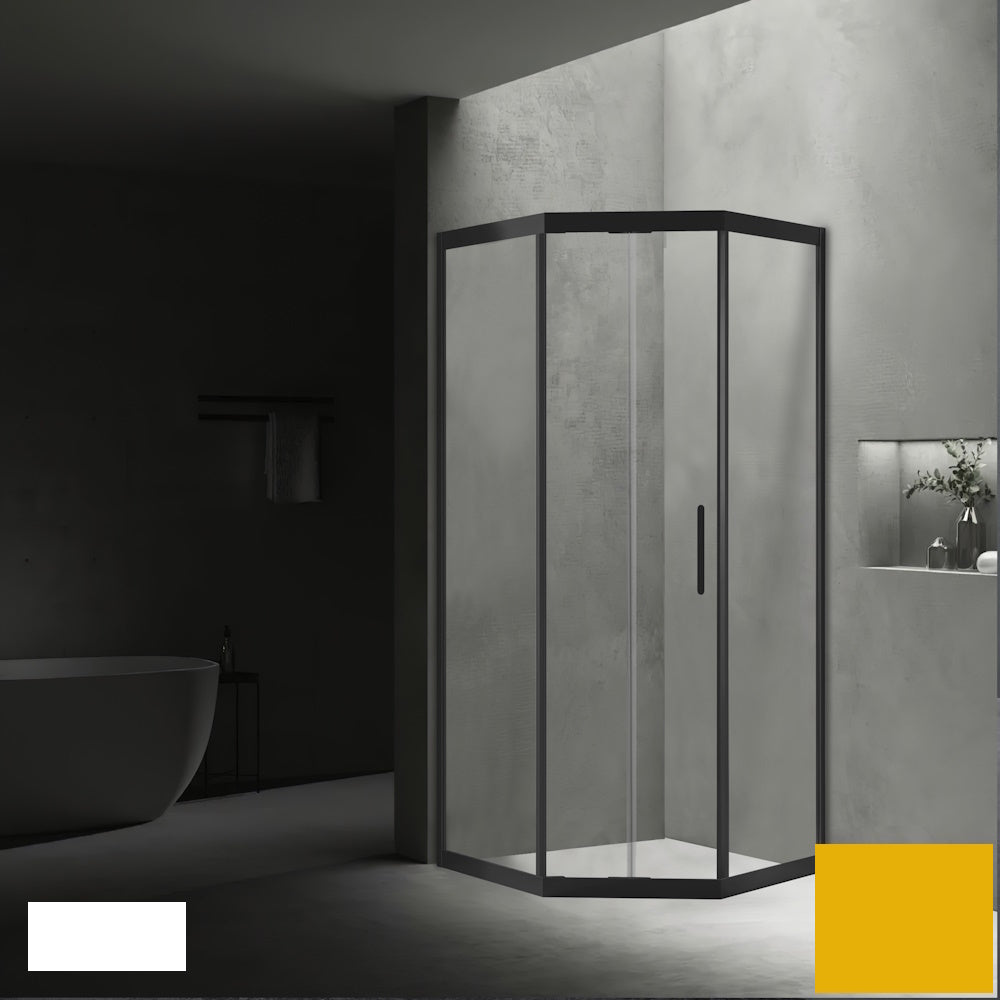 Stainless Steel Frame Diamond Shower Box