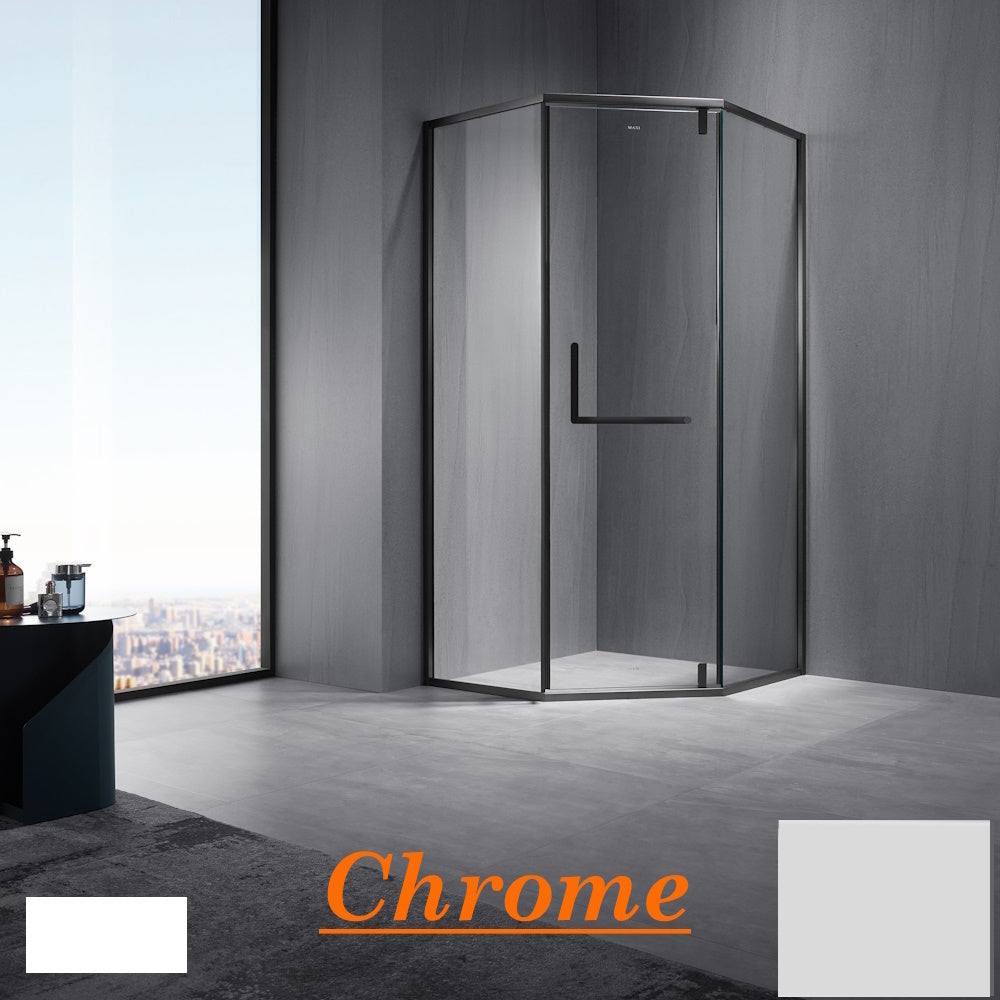 Stainless Steel Frame Diamond Shower Box