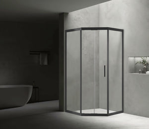 Stainless Steel Frame Diamond Shower Box