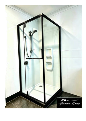 Stainless Steel Frame Square Shower Box