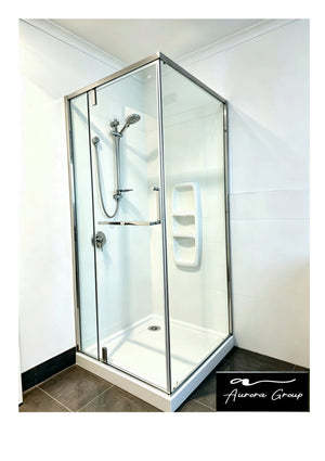 Stainless Steel Frame Square Shower Box
