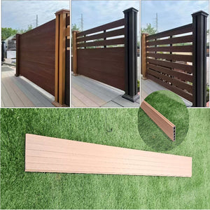 WPC Long2000/Withd170/Thick24mm Wood Plastic Composite Wood [ 3d Wood Grain Texture WPC Composite Fence Boards]2058