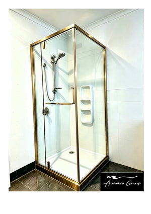 Stainless Steel Frame Square Shower Box