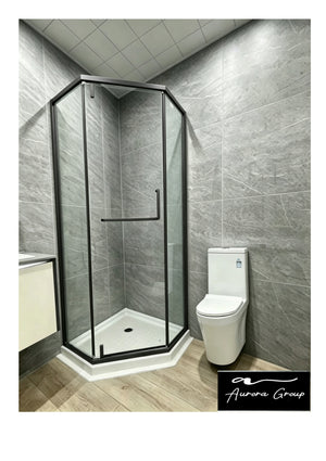 Stainless Steel Frame Diamond Shower Box