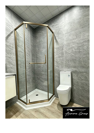 Stainless Steel Frame Diamond Shower Box