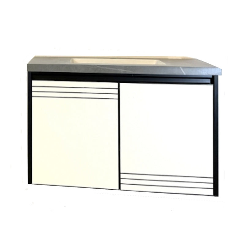 Wall Hung Aluminium  Vanity