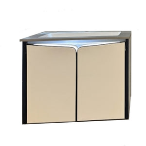 Wall Hung Aluminium  Vanity