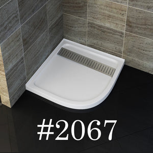 SHOWER TRAY[ semi-circular]  900mm/900mm