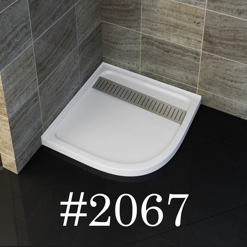 SHOWER TRAY[ semi-circular]  900mm/900mm