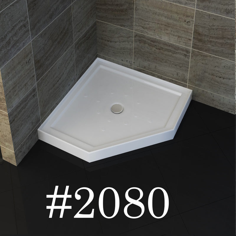 SHOWER TRAY[diamond] BASE 60mm  1000/1000mm