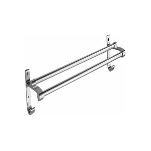Bathroom Double Bar Towel Holder 600mm