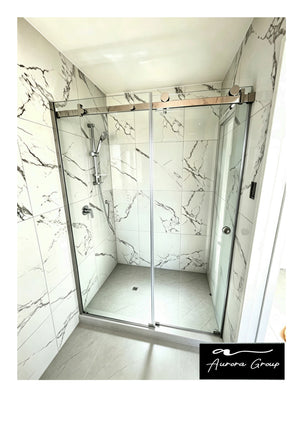 Sliding door  Shower  box  Three Side Walls