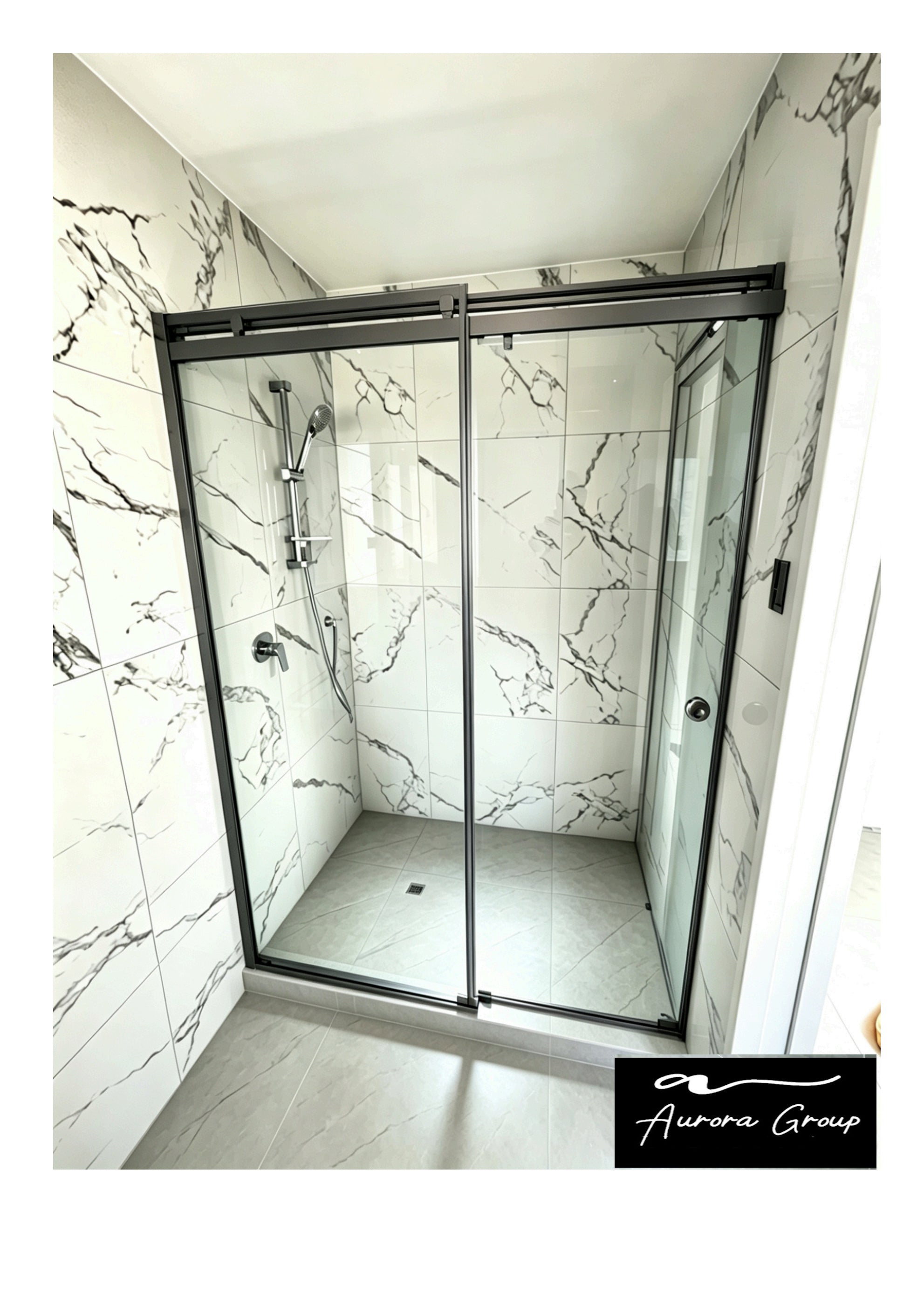 Sliding door  Shower  box  Three Side Walls