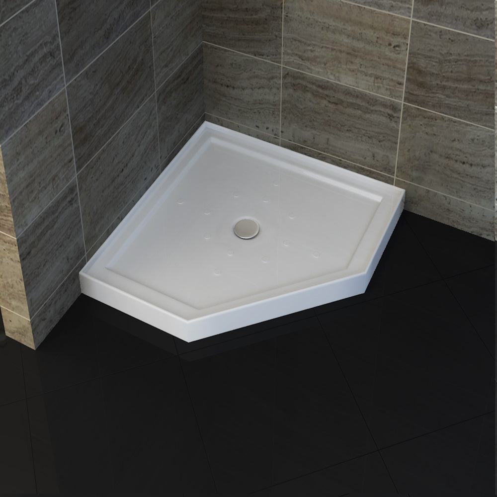 SHOWER TRAY[diamond] BASE 60mm  1000/1000mm