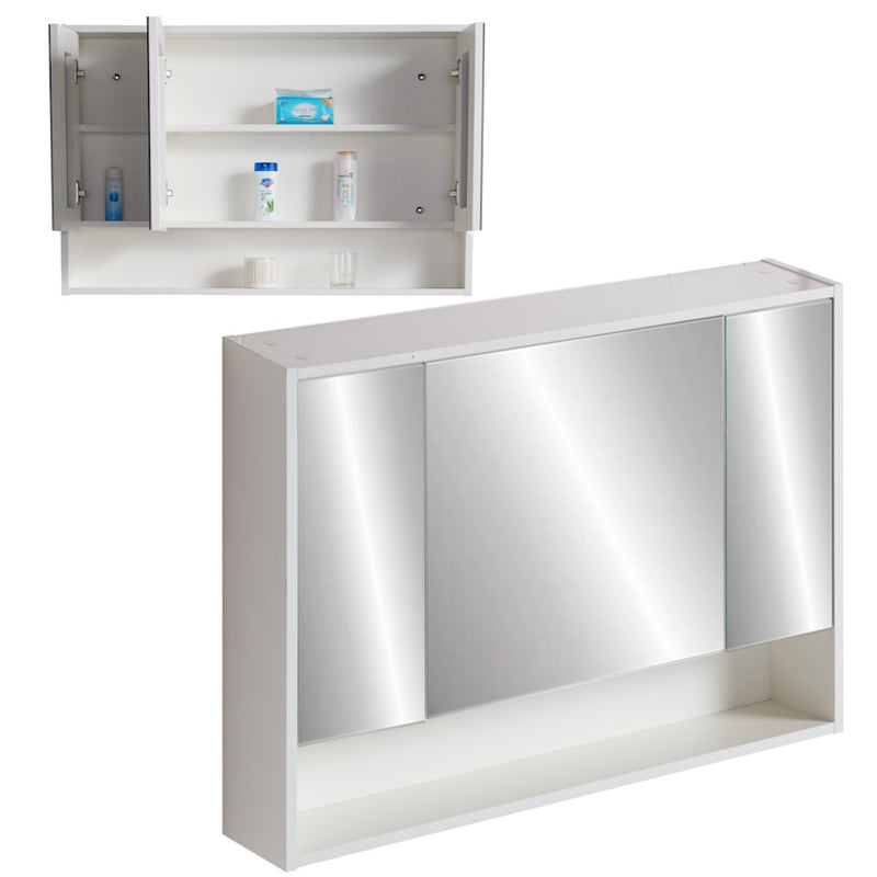 MC153 Bathroom Mirror Cabinet Size: W950/D150/H700mm