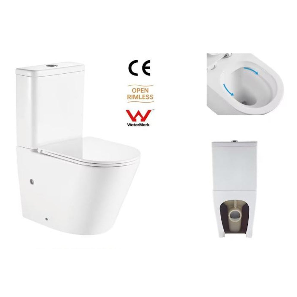 2124 Toilet Suit L 620/W375/H820mm [Back To Wall] P8957