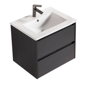 V140 HUNG  PLYWOOD VANITY WITH 2 DRAWER SIZE TOP: 615mm/W465mm/H500mm