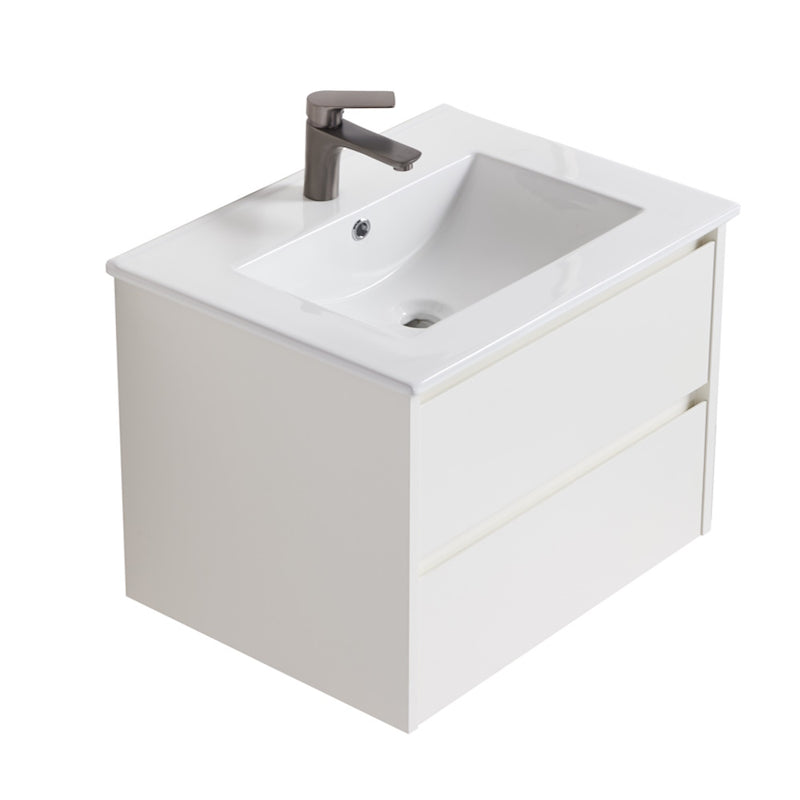 V140 HUNG  PLYWOOD VANITY WITH 2 DRAWER SIZE TOP: 615mm/W465mm/H500mm