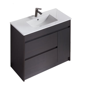 V150 FREE STANDING PLYWOOD VANITY WITH 2 DRAWER 1 Door SIZE: TOP: 1020mm/W465mm/H820mm