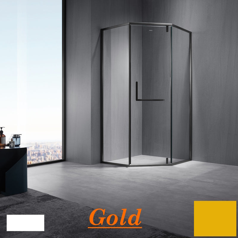 Stainless Steel Frame Diamond Shower Box